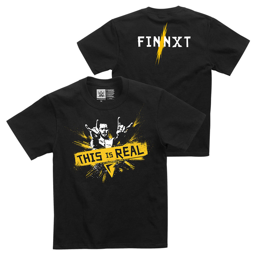 Finn Bálor "This is Real" Youth T-Shirt T-Shirt PW Catalog