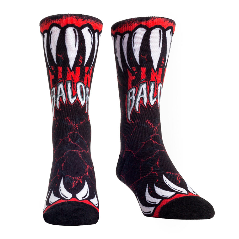 Finn Bálor "Demon Bite" Rock 'Em Socks
