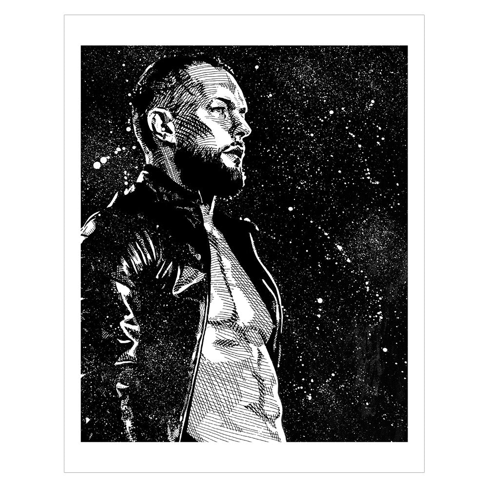 Finn Bálor 11 x 14 Rob Schamberger Art Print