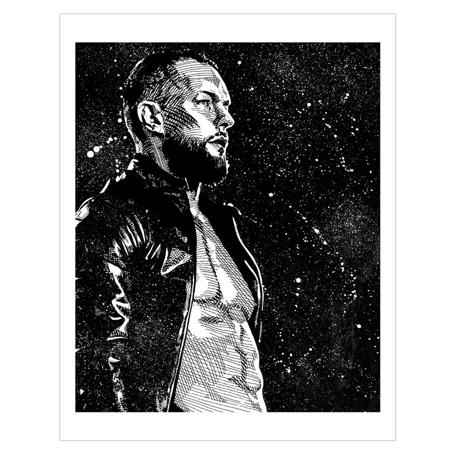 Finn Bálor 11 x 14 Rob Schamberger Art Print