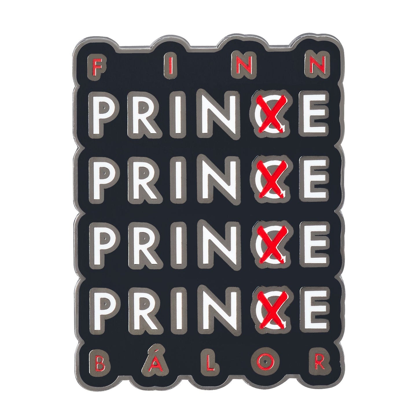 Finn Balor "Prince" WrestleMania 38 Logo Pin