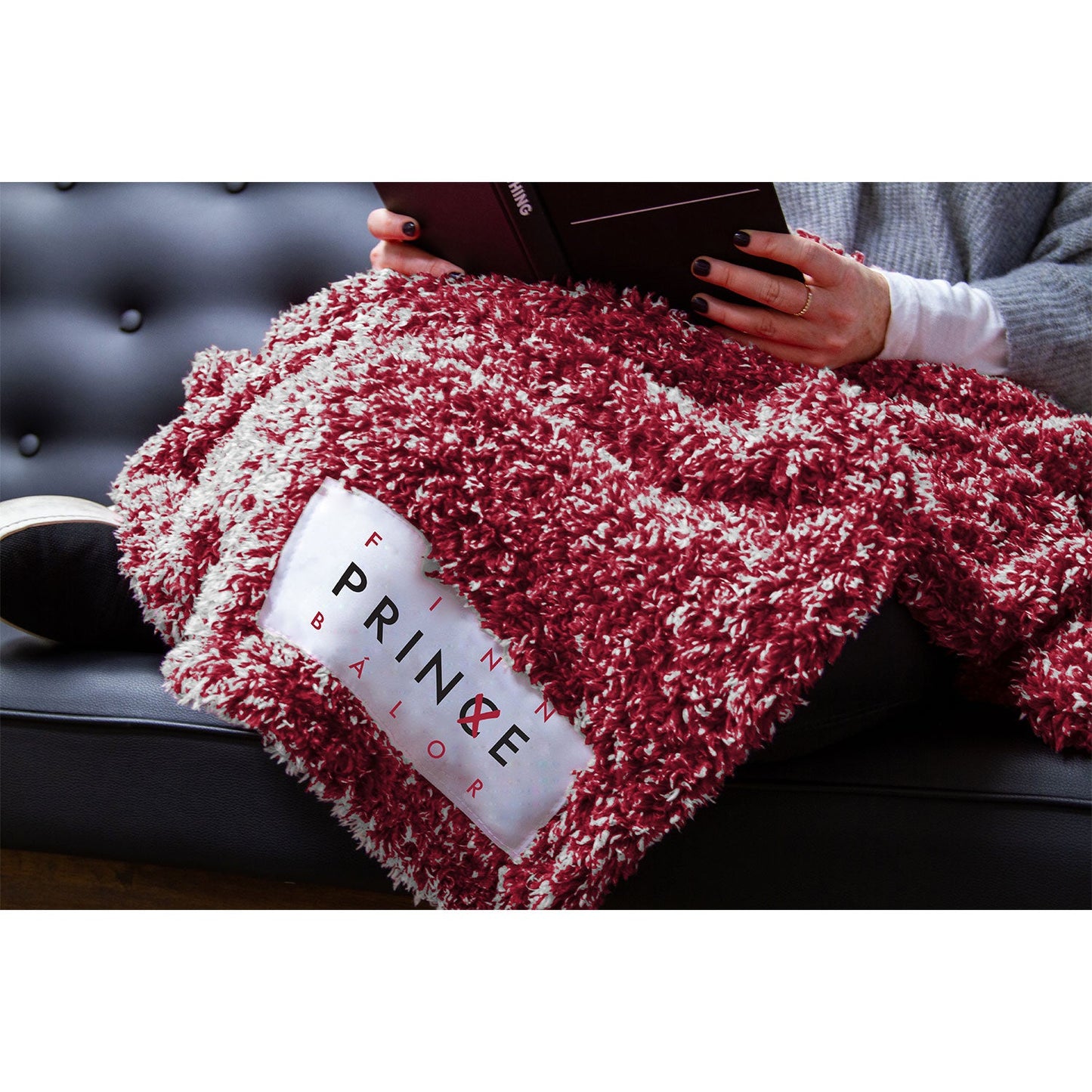 Finn Balor "Prince" Sherpa Blanket