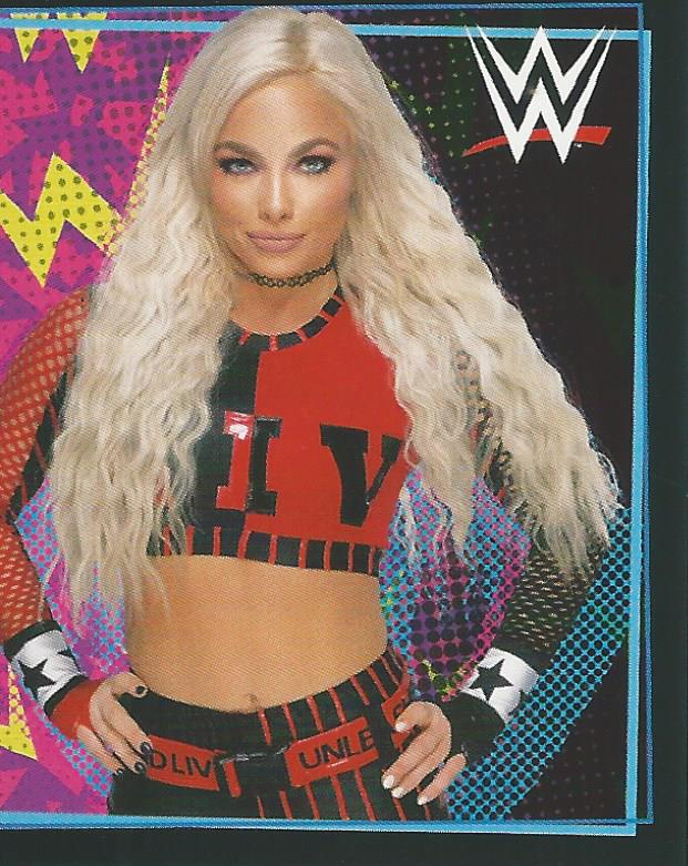 WWE Topps Road to Wrestlemania Stickers 2021 Liv Morgan #232