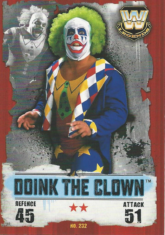 WWE Topps Slam Attax Takeover 2016 Doink the Clown #232