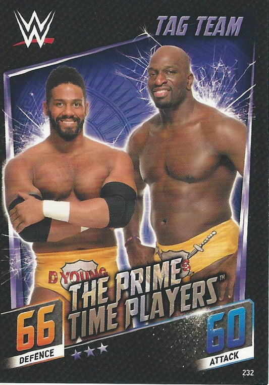 WWE Topps Slam Attax 2015 Then Now Forever The Prime Time Players #232