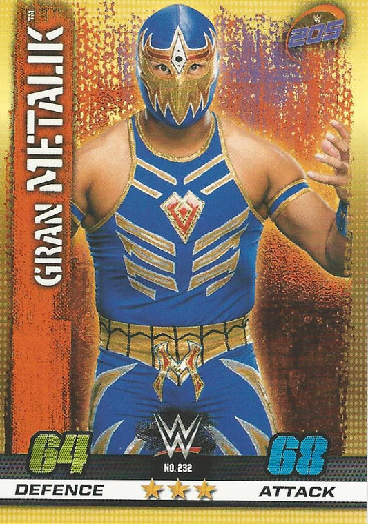 WWE Topps Slam Attax 10th Edition 2017 Gran Metalik #232