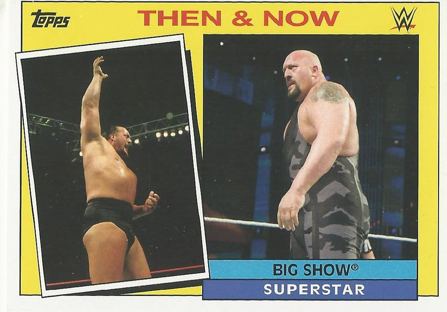 WWE Topps Heritage 2015 Big Show 2 of 30