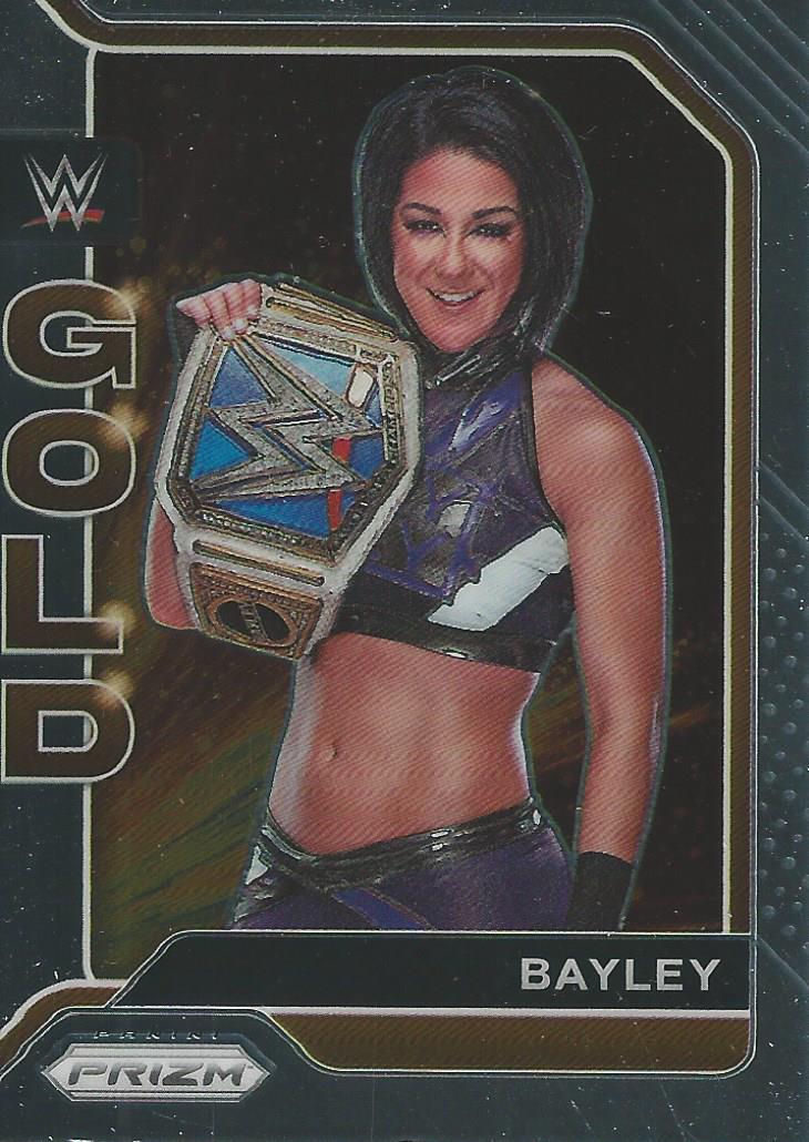 WWE Panini Prizm 2022 Gold Bayley #14