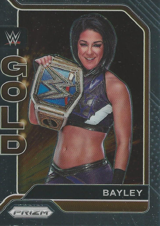 WWE Panini Prizm 2022 Gold Bayley #14