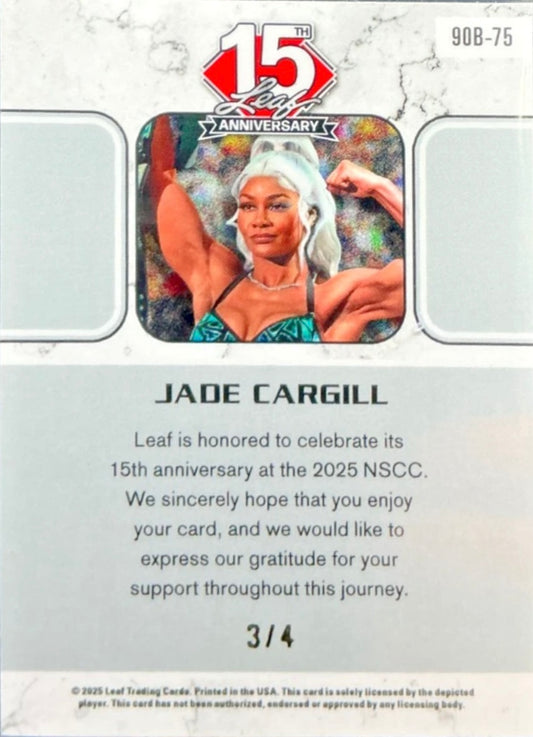 Jade Cargill trading card PW Catalog