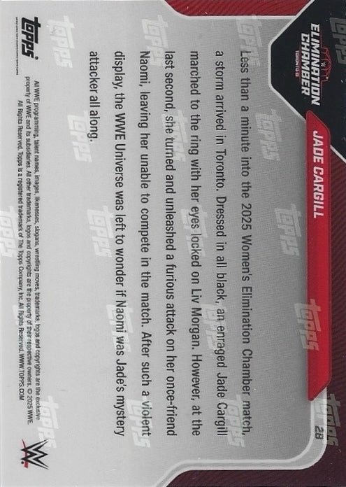 Jade Cargill Delivers Payback in Surprise Return trading card PW Catalog