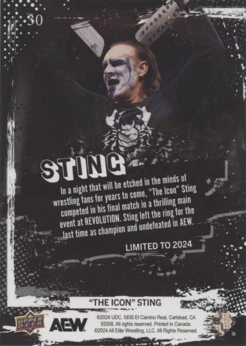 3/3/24 – Sting’s Legendary Wrestling Career Came to an END in Thrilling Fashion at Revolution