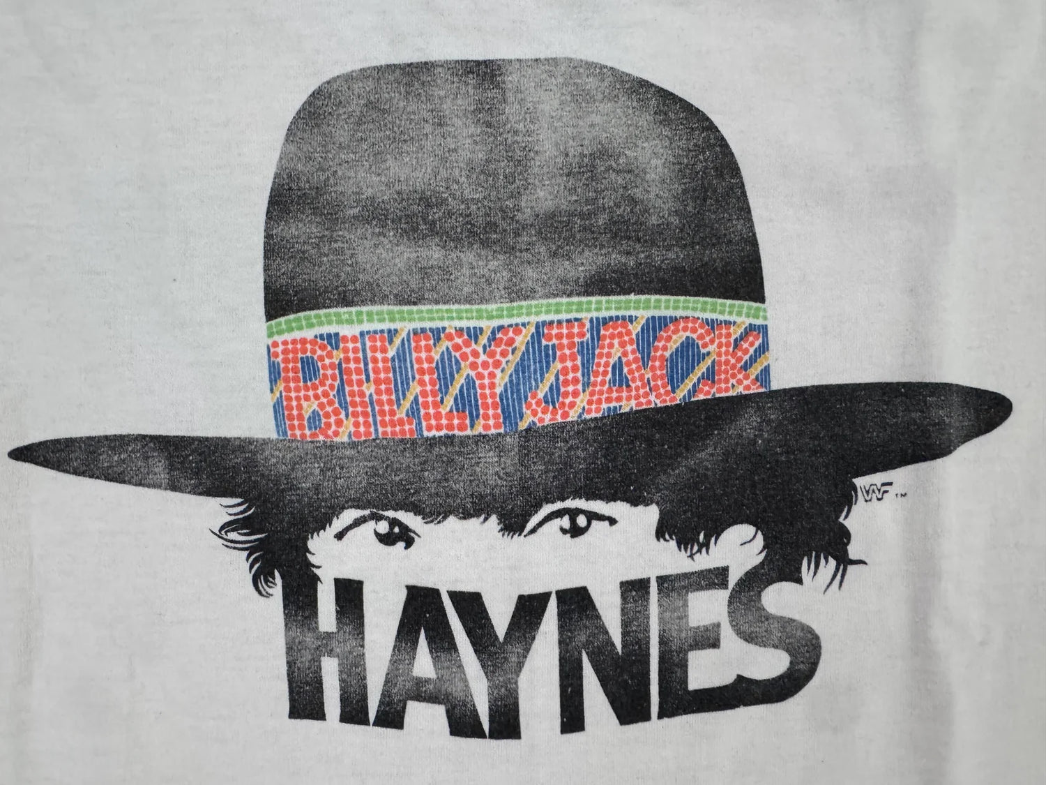 1987 WWF Billy Jack Haynes T-shirt Pwcatalog