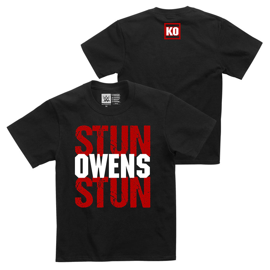 Kevin Owens "Stun Owens Stun" Youth Authentic T-Shirt T-Shirt PW Catalog