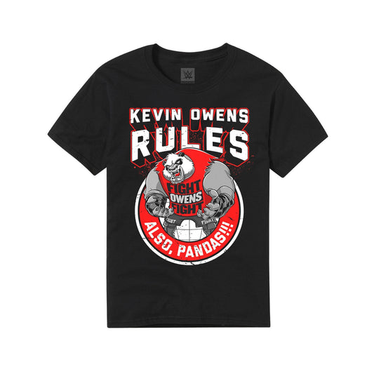 Kevin Owens "Kevin Owens Rules" Youth Authentic T-Shirt