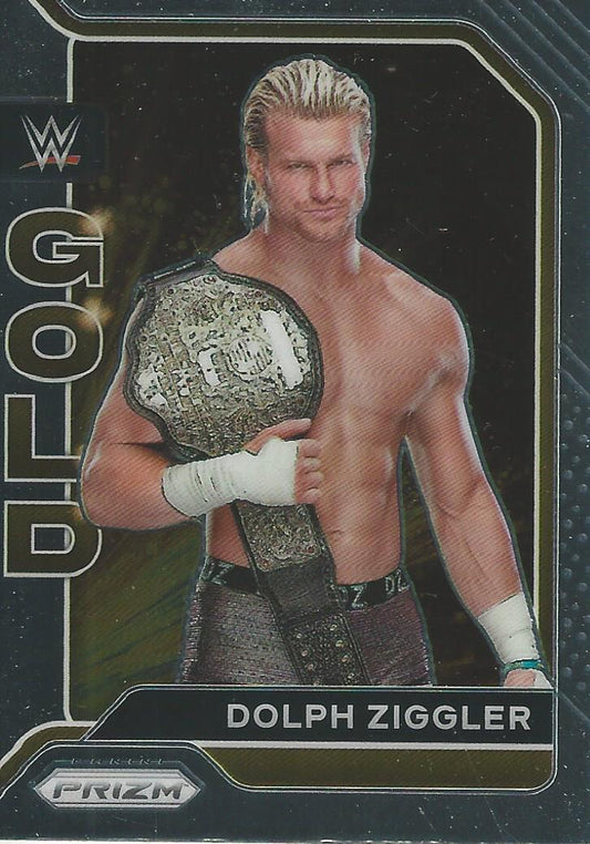 WWE Panini Prizm 2022 Gold Dolph Ziggler #15
