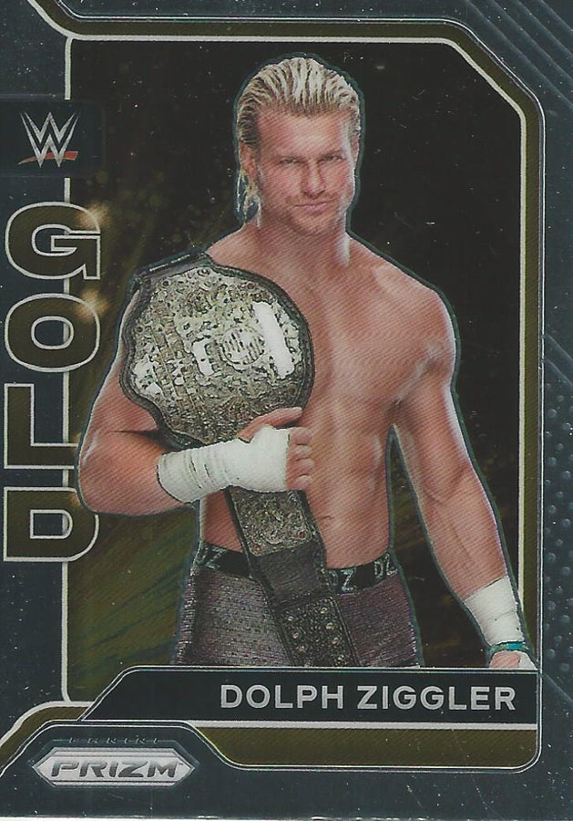 WWE Panini Prizm 2022 Gold Dolph Ziggler #15