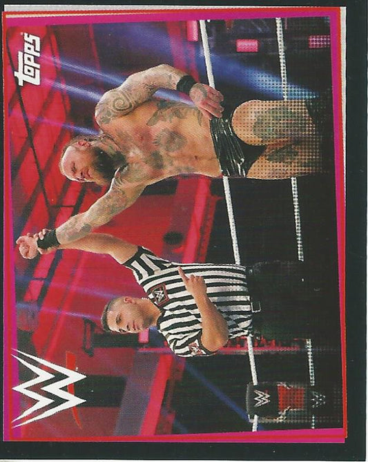 WWE Topps Road to Wrestlemania Stickers 2021 Aleister Black #233