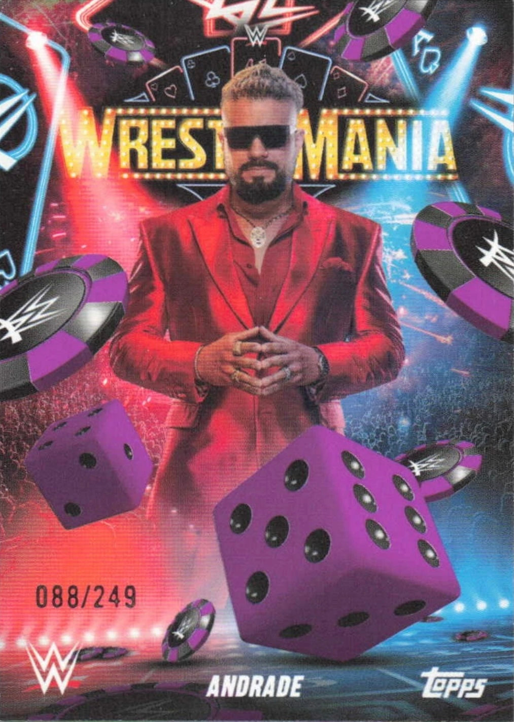 Andrade trading card PW Catalog