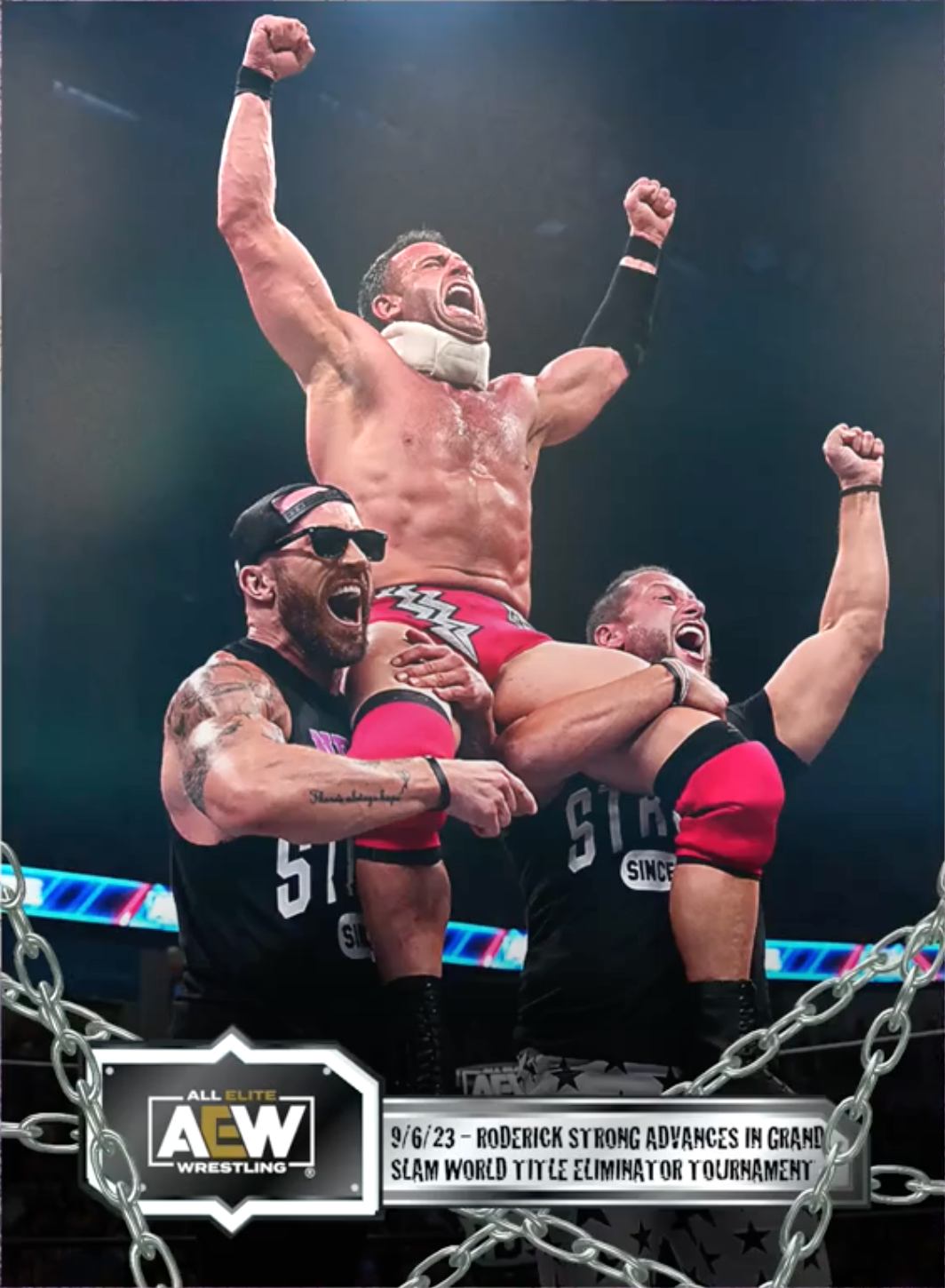 9/6/23 – Roderick Strong – Roderick Strong Advances in Grand Slam World Title Eliminator Tournament