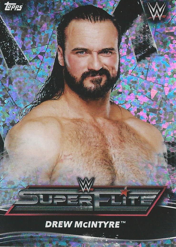 Topps WWE Superstars 2021 Drew McIntyre SE9 trading card PW Catalog