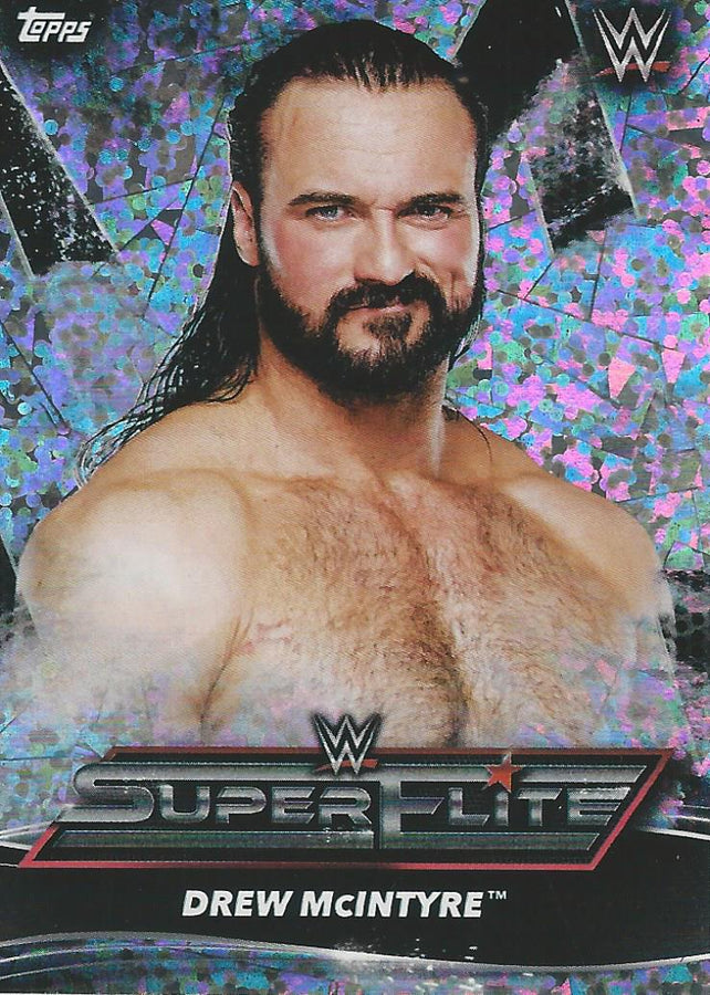 Topps WWE Superstars 2021 Drew McIntyre SE9 trading card PW Catalog
