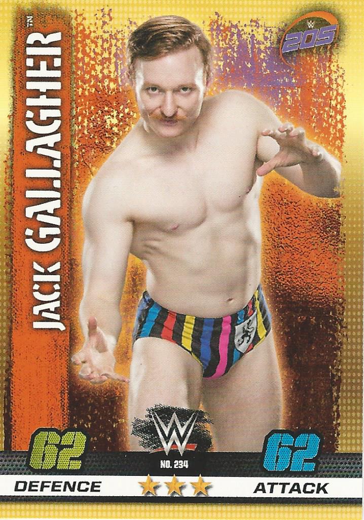 WWE Topps Slam Attax 10th Edition 2017 Jack Gallagher #234