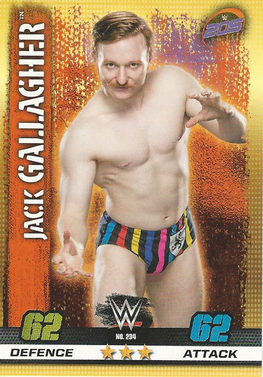 WWE Topps Slam Attax 10th Edition 2017 Jack Gallagher #234