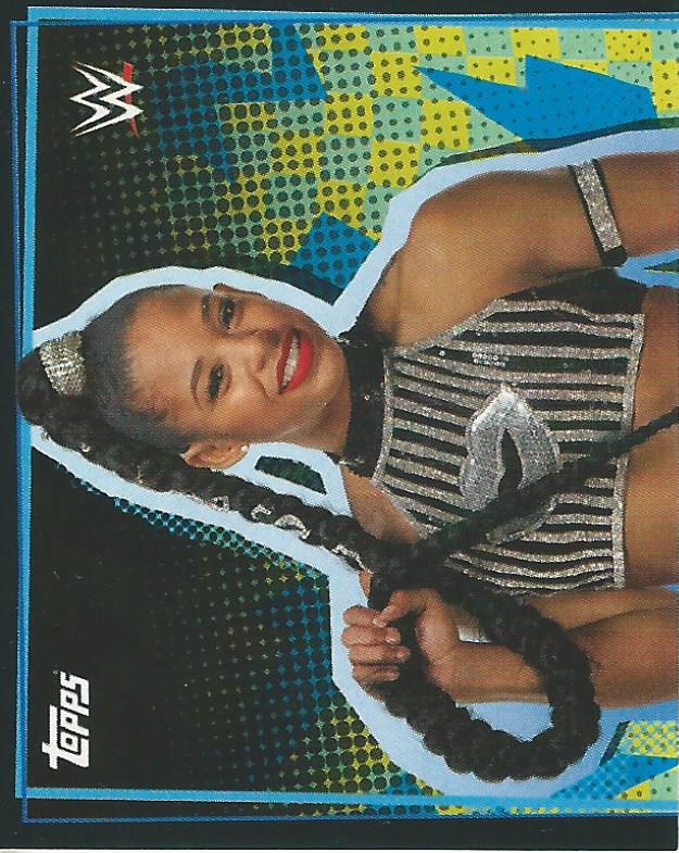 WWE Topps Road to Wrestlemania Stickers 2021 Bianca Belair #234