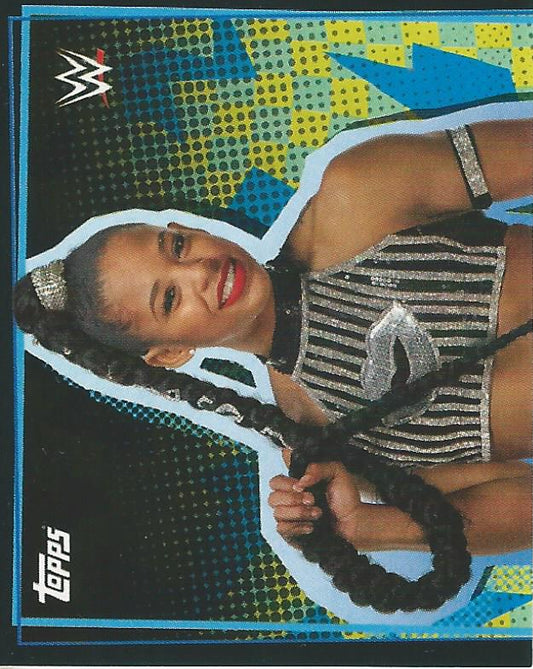 WWE Topps Road to Wrestlemania Stickers 2021 Bianca Belair #234