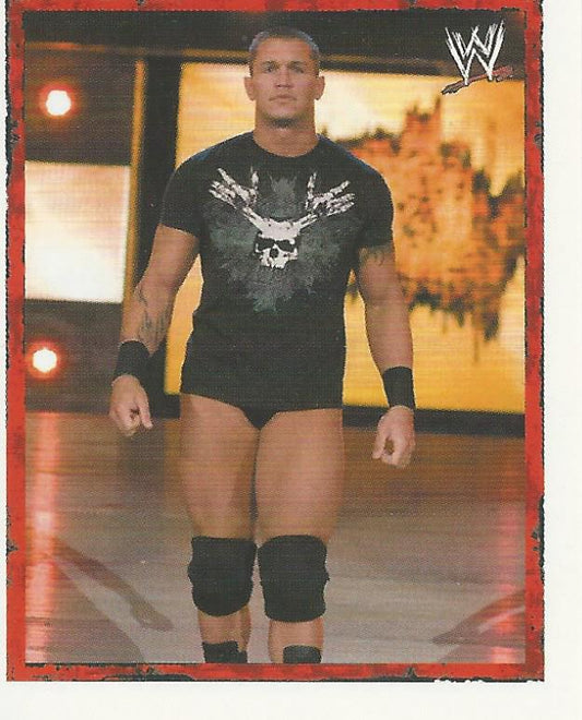 WWE Merlin Heros Stickers 2008 Randy Orton #5