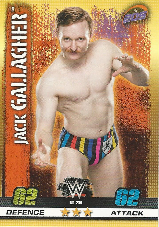 WWE Topps Slam Attax 10th Edition 2017 Jack Gallagher #234