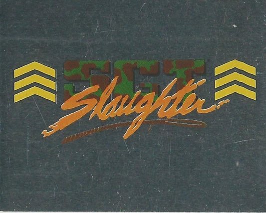 WWF Merlin Stickers 1992 Sgt Slaughter #234