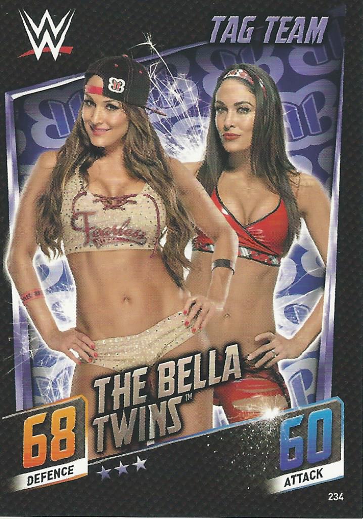 WWE Topps Slam Attax 2015 Then Now Forever The Bella Twins #234