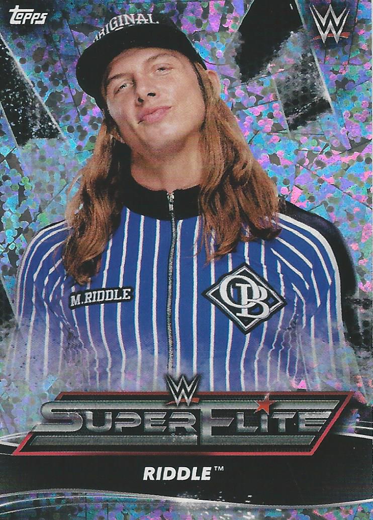 Topps WWE Superstars 2021 Riddle SE10 trading card PW Catalog