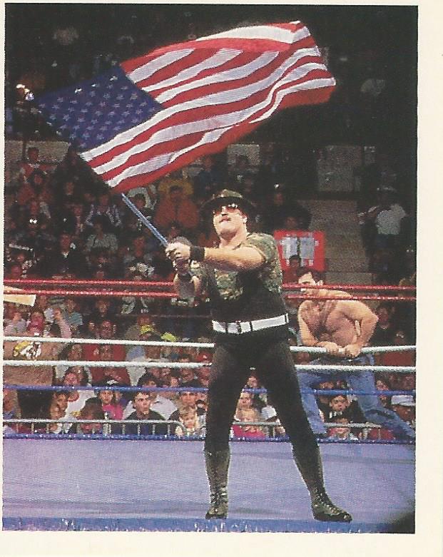 WWF Merlin Stickers 1992 Sgt Slaughter #235