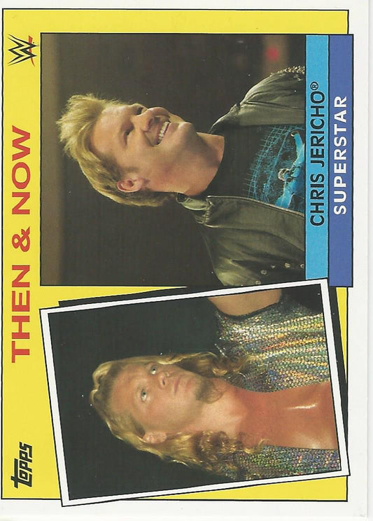 WWE Topps Heritage 2015 Chris Jericho 5 of 30 trading card PW Catalog
