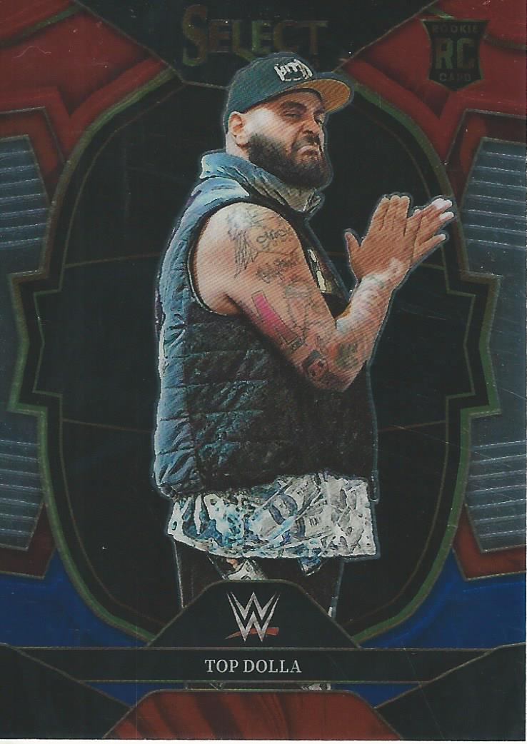 WWE Panini Select 2023 Red/Silver/Blue Top Dolla #94