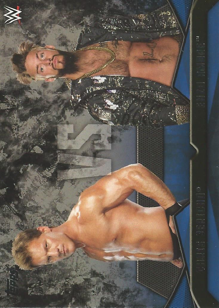 WWE Topps Then Now Forever 2016 Chris Jericho vs Enzo Amore #16