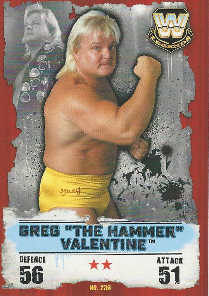 WWE Topps Slam Attax Takeover 2016 Greg Valentine #236