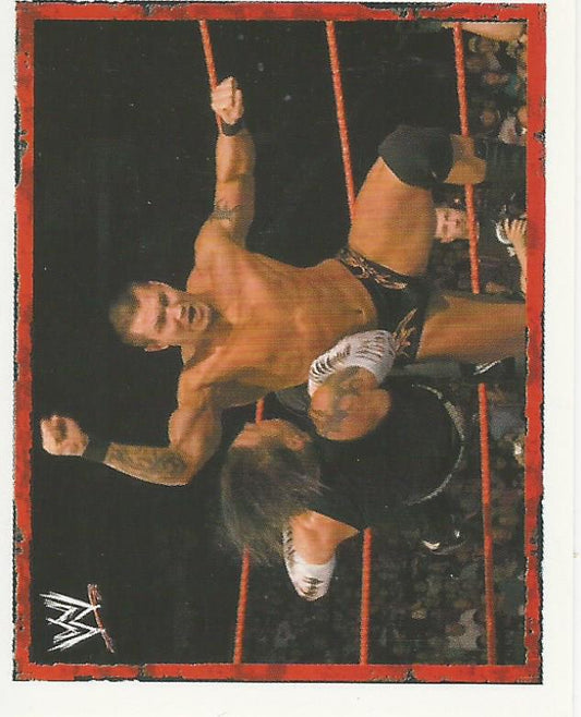 WWE Merlin Heros Stickers 2008 Randy Orton #7