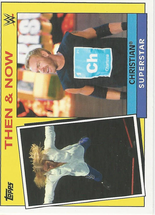 WWE Topps Heritage 2015 Christian 6 of 30 trading card PW Catalog