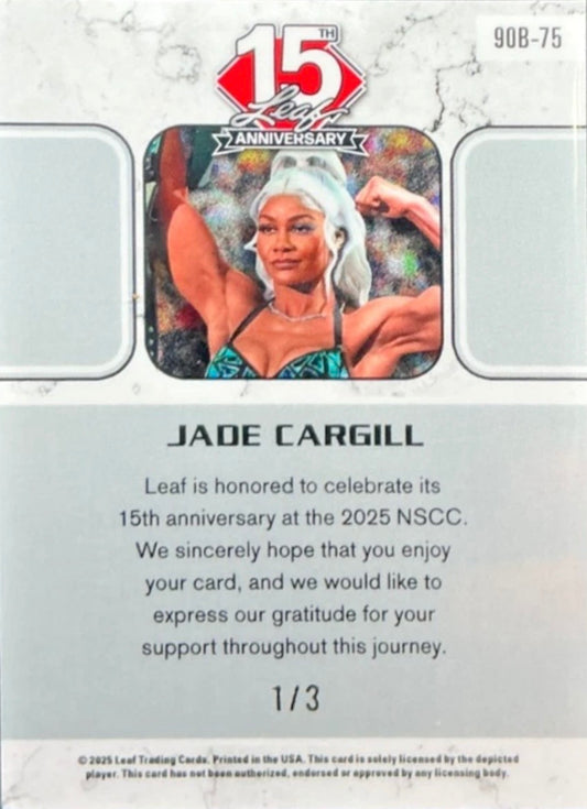 Jade Cargill trading card PW Catalog