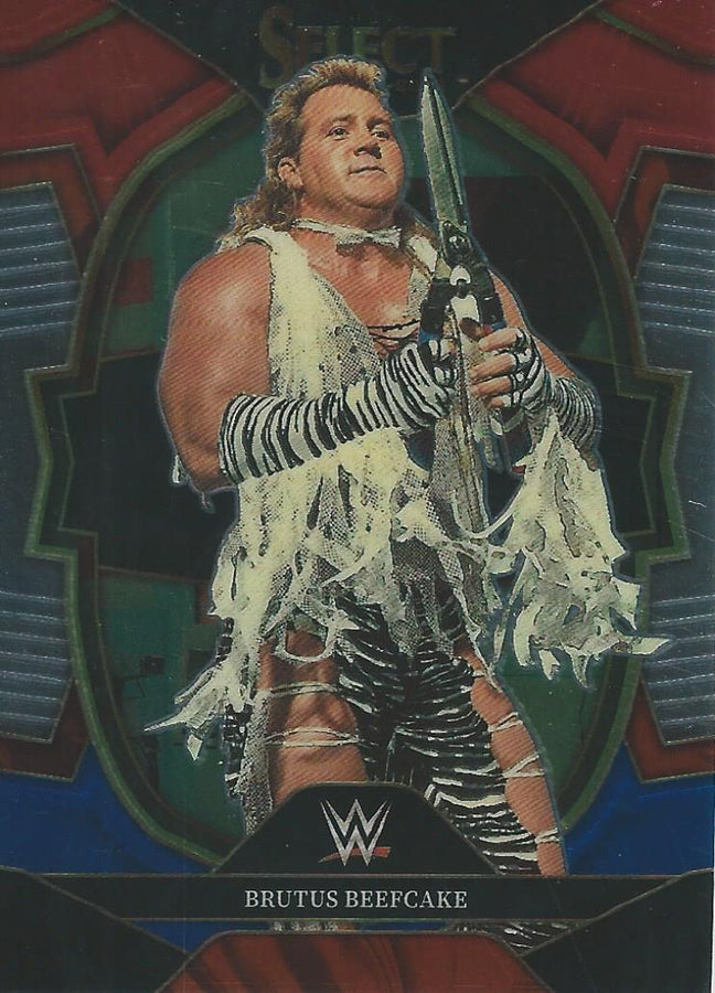 WWE Panini Select 2023 Red/Silver/Blue Brutus Beefcake #97