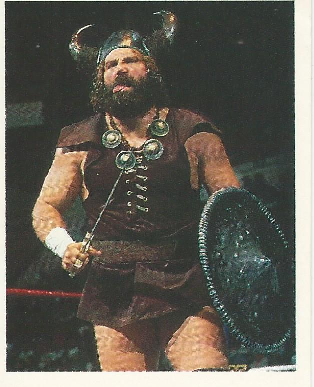 WWF Merlin Stickers 1991 Berzerker #237