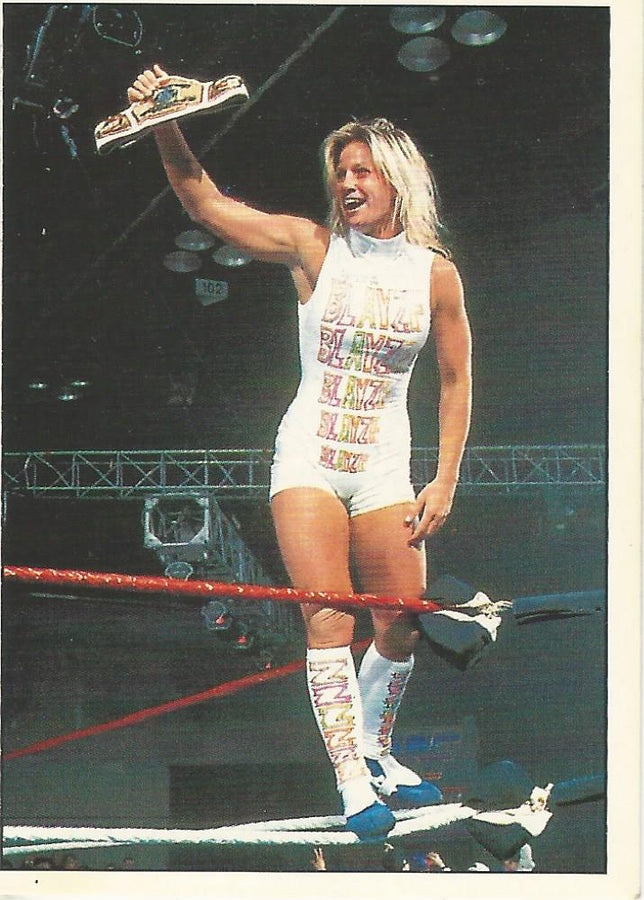 WWF Panini 1995 Sticker Collection Alundra Blayze #237