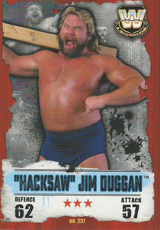 WWE Topps Slam Attax Takeover 2016 Hacksaw Jim Duggan #237