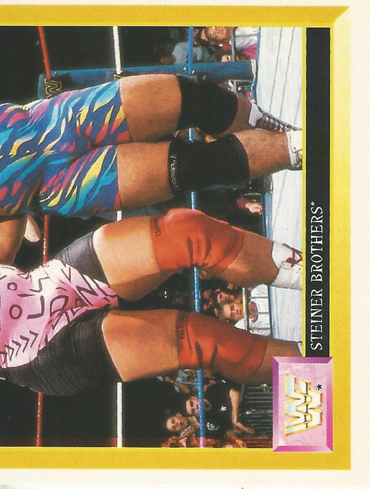 WWF Merlin Sticker 1994 Steiner Brothers #237
