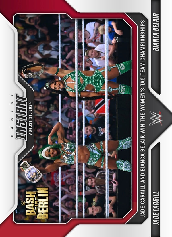 Jade Cargill / Bianca Belair – Jade Cargill and Bianca Belair Win the Women’s TAG Team Championships