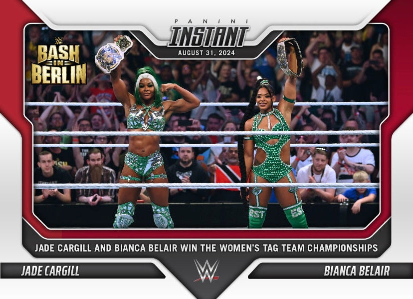 Jade Cargill / Bianca Belair – Jade Cargill and Bianca Belair Win the Women’s TAG Team Championships